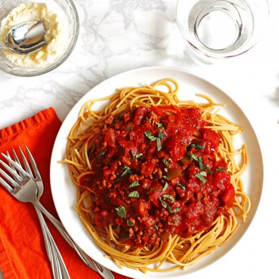 Crockpot Spaghetti