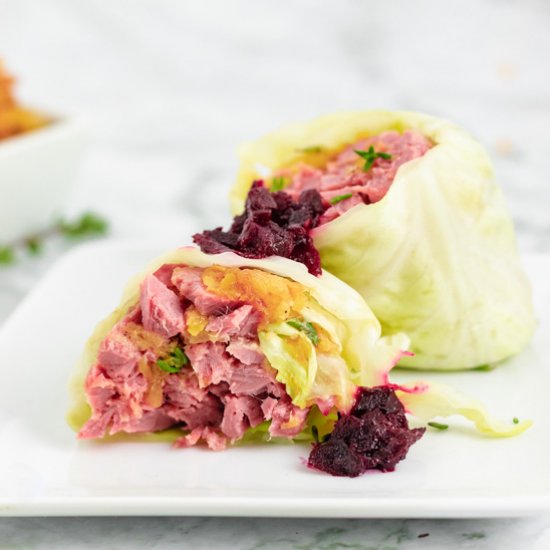 Corned Beef Cabbage Wrap