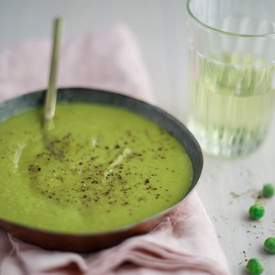 Thai Curry Pea Soup