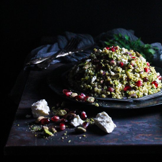 Herby Bulgur Salad with Feta