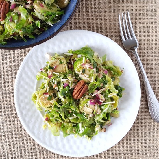 Balsamic Brussels Sprouts Salad