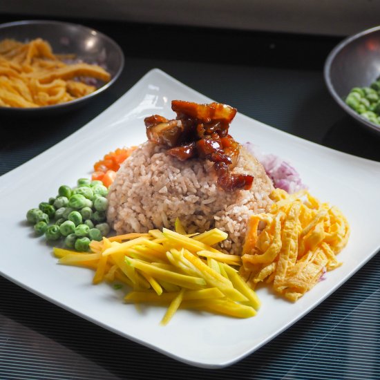 Shrimp Paste Fried Rice