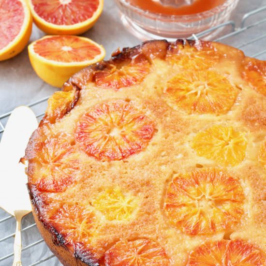 Easy Blood Orange Upside-Down Cake