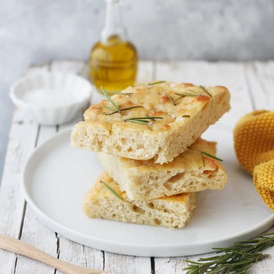 No-knead Focaccia