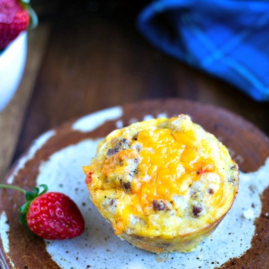 Gluten-Free Sausage Egg Muffins