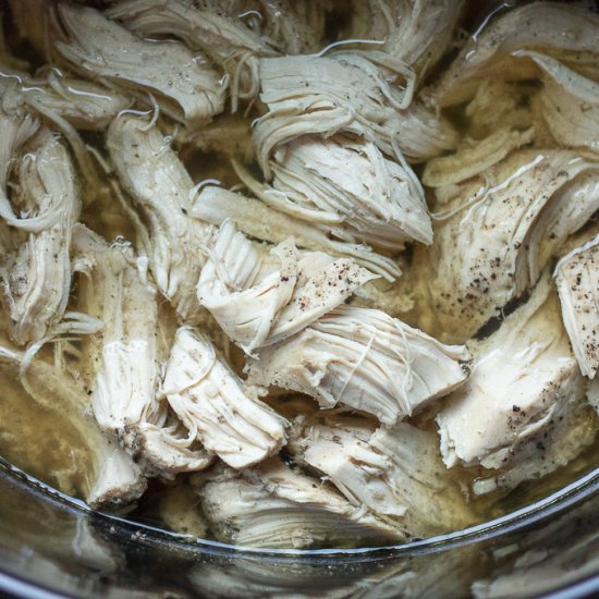 Slow Cooker Shredded Chicken