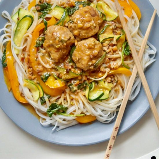 Spicy Thai Meatballs