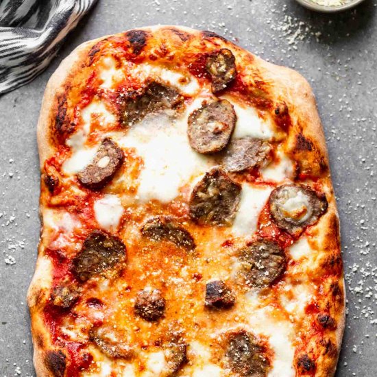 Meatball Pizza