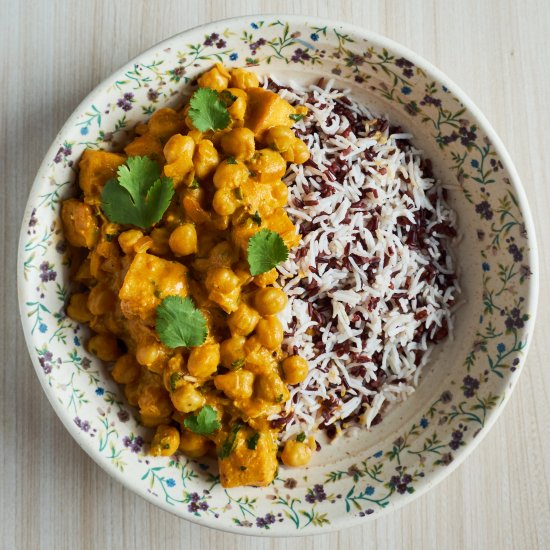 Chickpea Tofu Curry