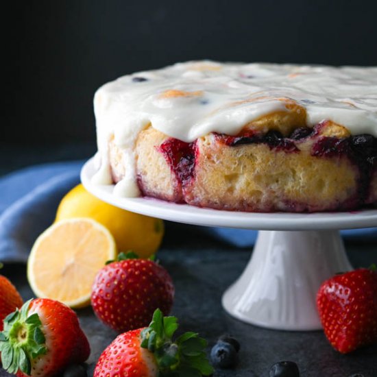 Lemon Berry Sweet Buns