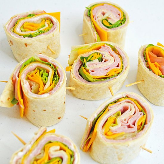 Ham And Cheese Pin Wheels