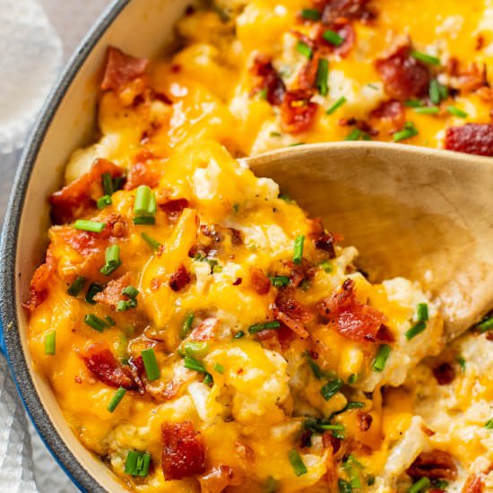 Cheesy Cauliflower Casserole