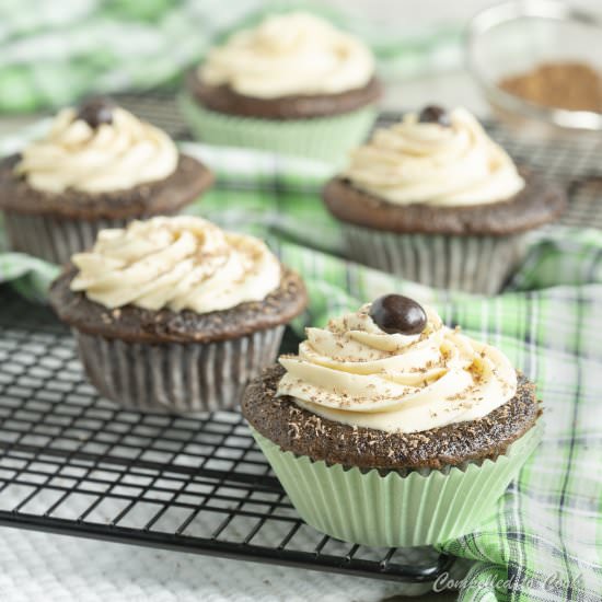 Irish Cream Cupcakes