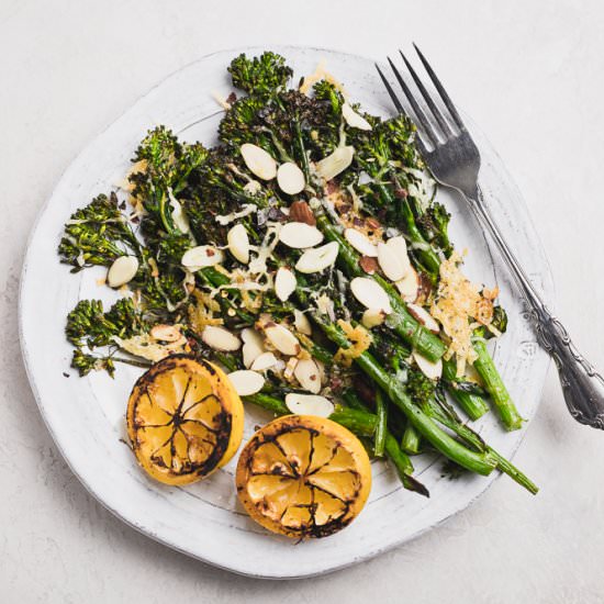 Roasted Garlic & Parm Broccolini