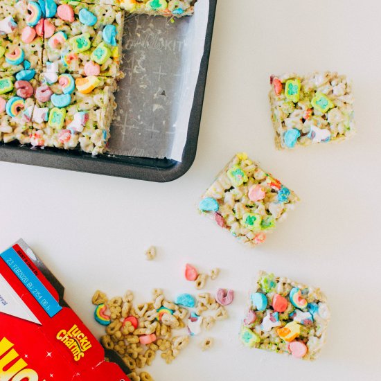 Lucky Charms Marshmallow Treats