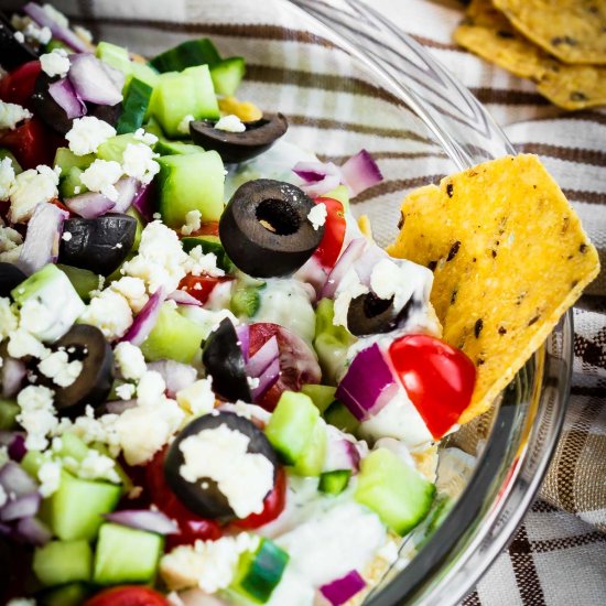 Greek 7 Layer Dip