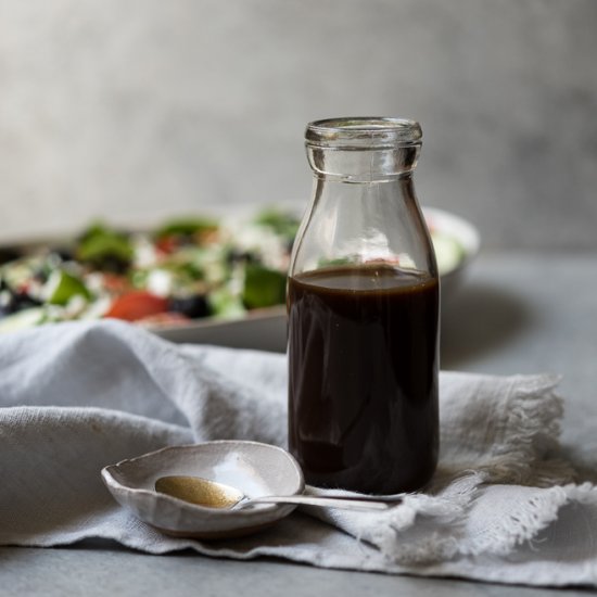 Easy Maple Balsamic Dressing