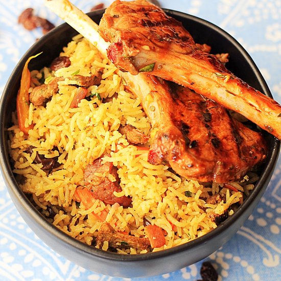 Lamb pulao