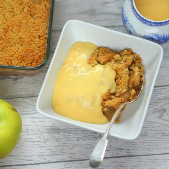 The Best Apple Crumble