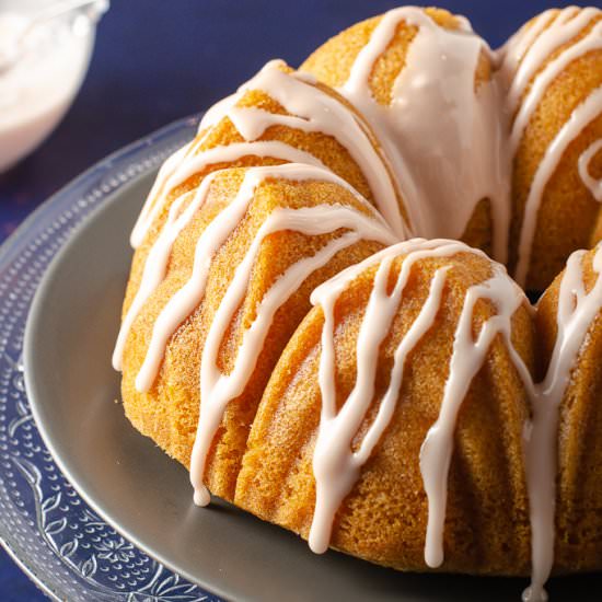 Blood Orange Drizzle Cake