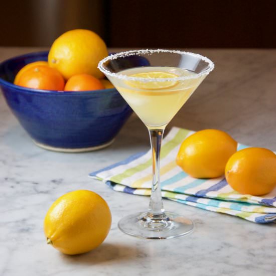 Meyer Lemon Martini