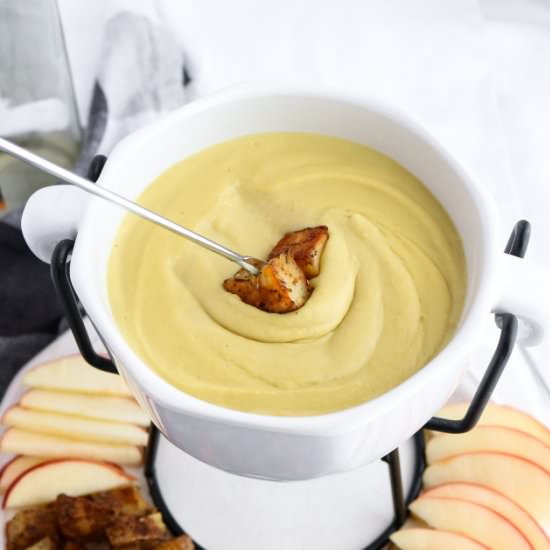 Vegan Irish Whiskey Fondue