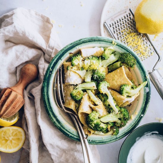 Creamy Lemon Pappardelle