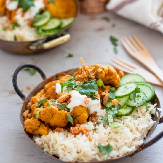 Vegan Cauliflower Curry