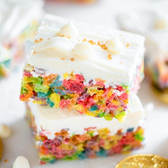 Rainbow Marshmallow Treats