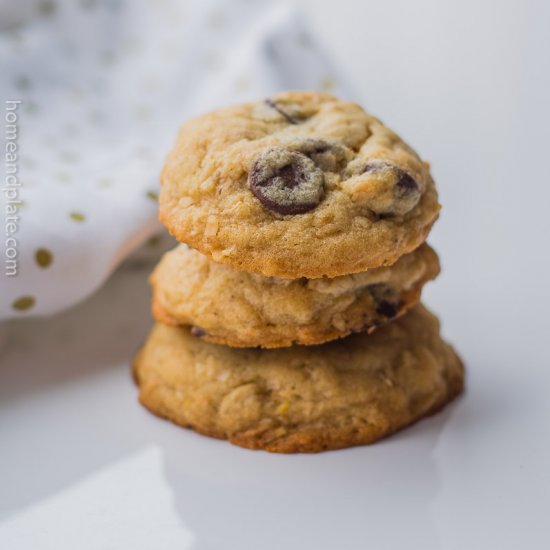 Coconut Chocolate Chip Cookies