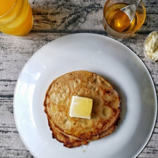 Whole Wheat Blender Pancake