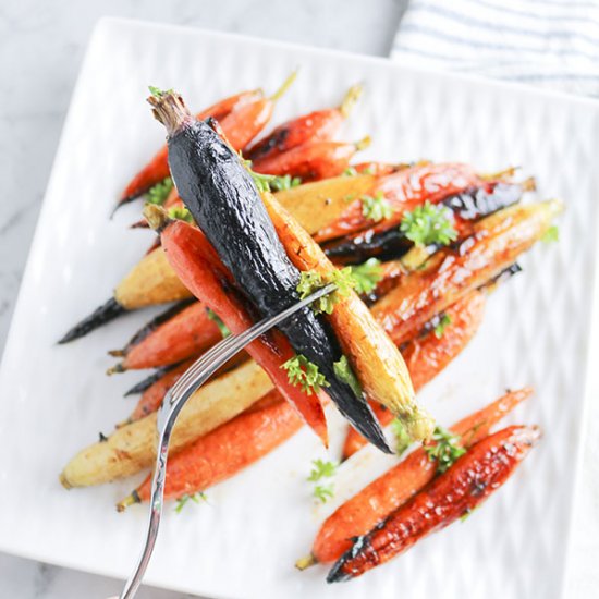 Sweet Hot Honey Carrots