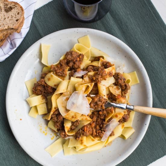 Authentic Italian Bolognese Sauce