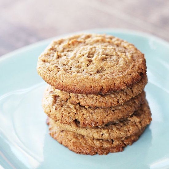 Gluten-Free Cashew Butter Cookies