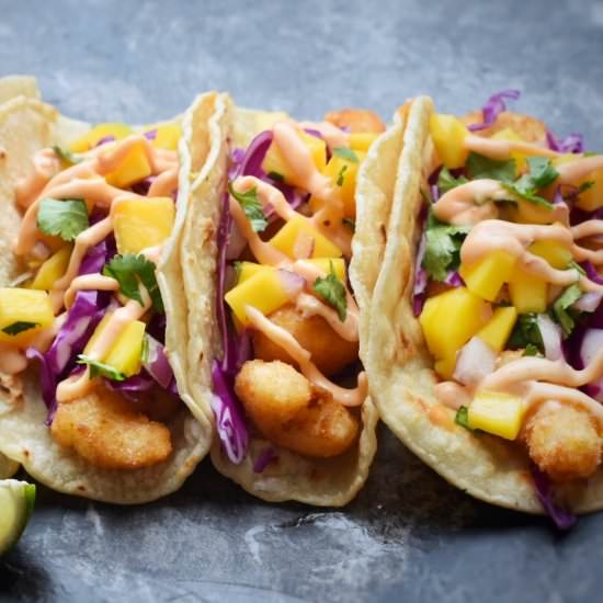 Boom Boom Shrimp Tacos