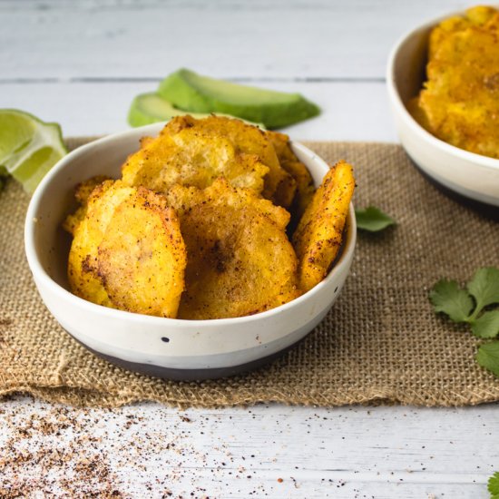 Ancho Chili & Lime Tostones