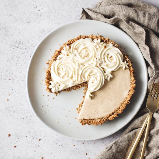 Pretzel Peanut Butter Ice Cream Pie