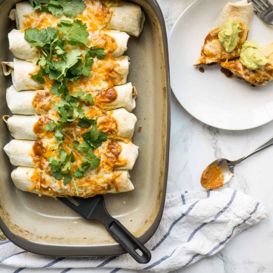 Black Bean Enchiladas