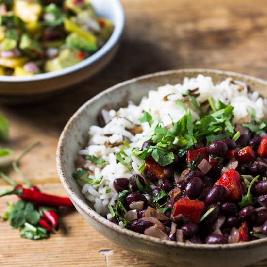 Black Bean Rice