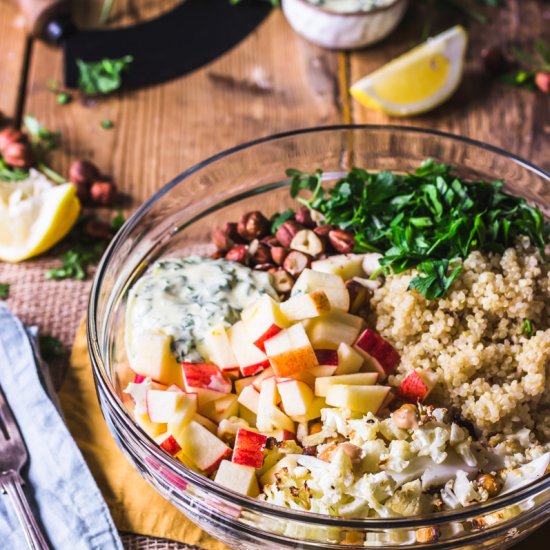 Roast Cauliflower Salad