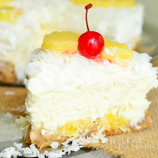 Pina Colada Cheesecake