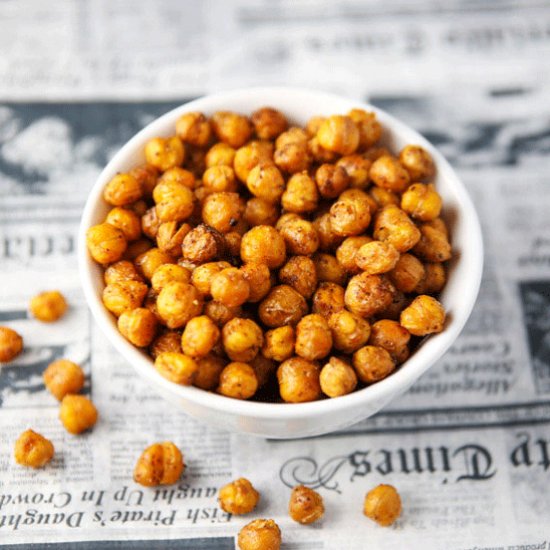 Spicy Roasted Chickpeas