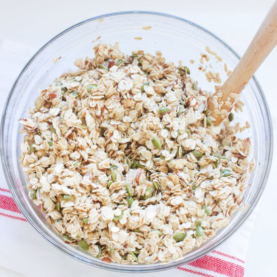 Coconut Maple Granola