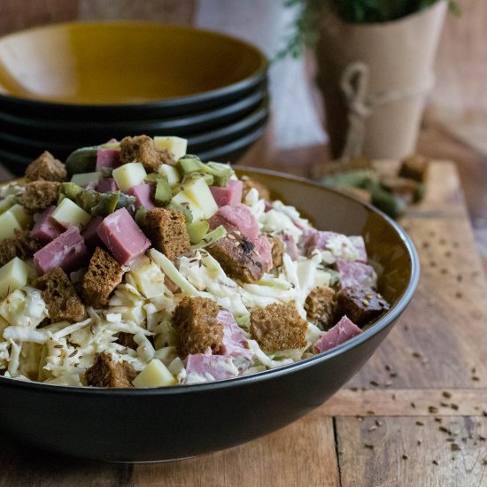 Rustic Rueben Slaw