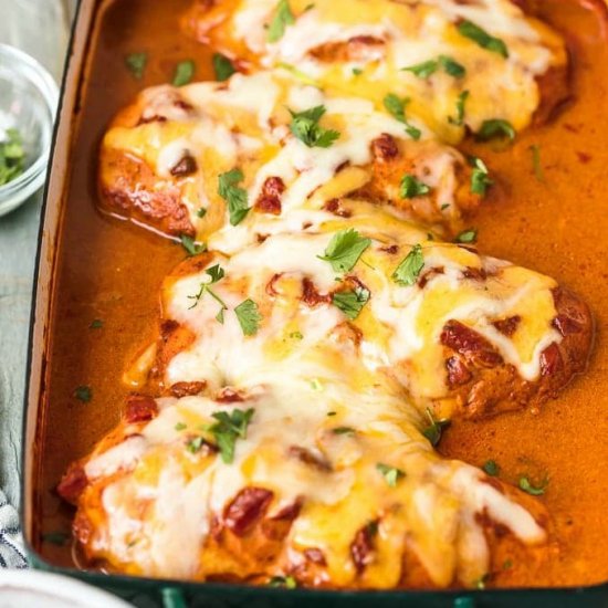 Easy Southwest Chicken Bake