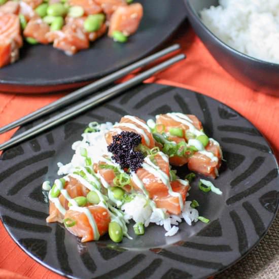 Salmon Poke Bowl