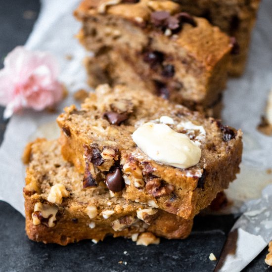 Healthier Banana Bread