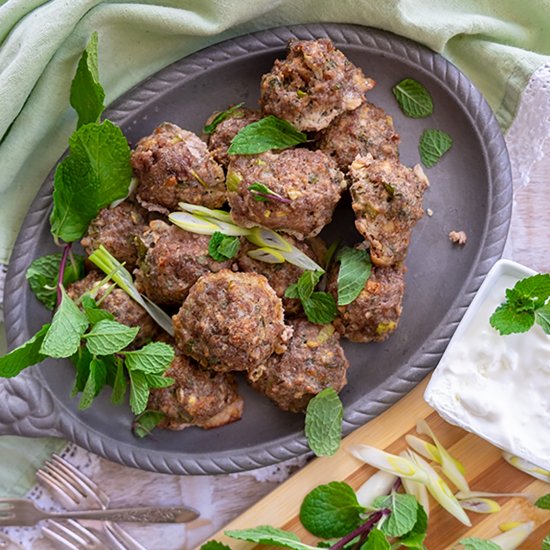 Greek Lamb Meatballs