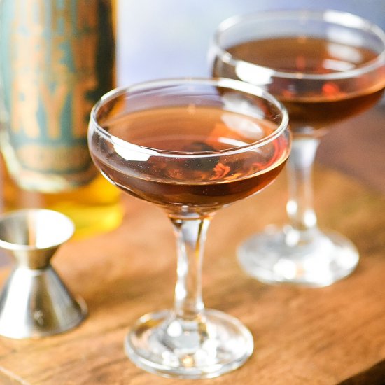 Classic Manhattan Cocktail