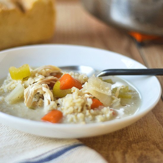 Chicken Vegetable Rice Soup